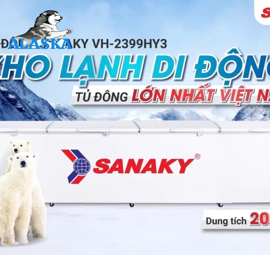 Tủ đông Inverter Sanaky VH-2399HY3 2000 lít