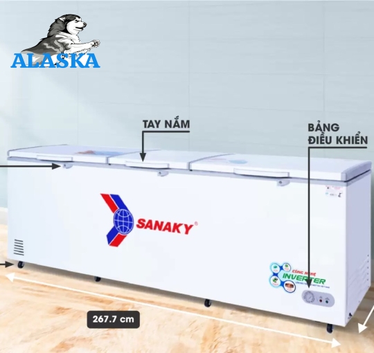 Tủ đông Inverter Sanaky VH-1199HY3 1100 lít