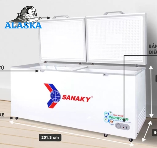 Tủ đông Inverter Sanaky VH-8699HY3 860 lít