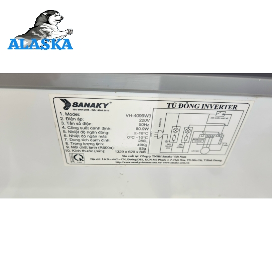 Tủ Đông 4000w3 400lit 2 Chế Độ Đông Và Mát